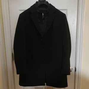 HORST Black Windbreaker Jacket